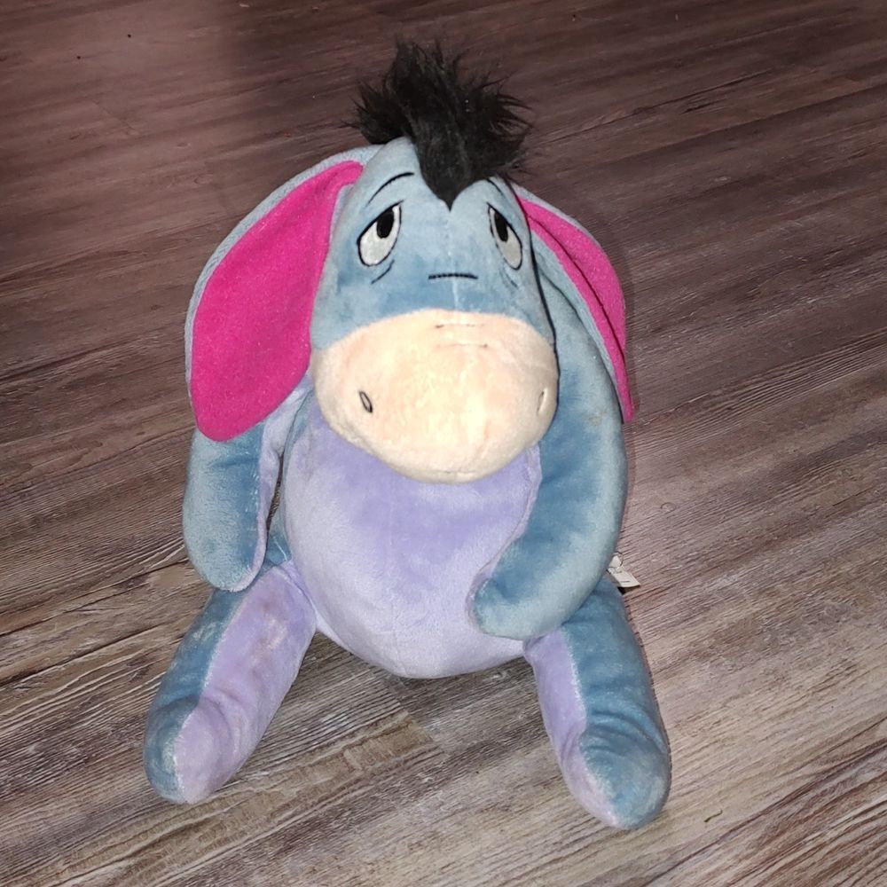 Eeyore  Vintage Disney Plush Winnie Pooh Friend Kohls Cares For Kids Approx 15"